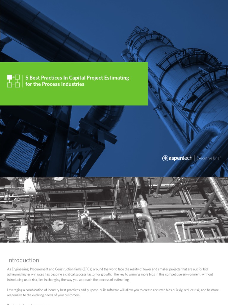 Capex Best Practices PDF Procurement Design