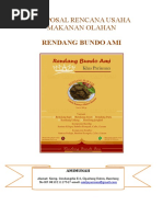 Proposal Makanan Internasional