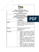 Actividad 3. Mapa de Riesgos