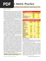 Guide For Metric Practice: Robert A. Nelson
