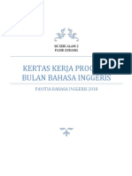 Kertas Kerja Bulan Bahasa Inggeris