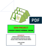 Sem Project: Panda-Grass Herbal Drink