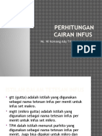 Perhitungan Cairan Infus