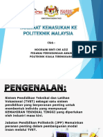 Taklimat Pengenalan Politeknik Kuala Terengganu
