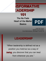 4-Transformative Leadership 101
