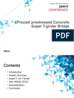 Precast Prestressed Concrete Super T-Girder Bridge: Gaurav Gupta