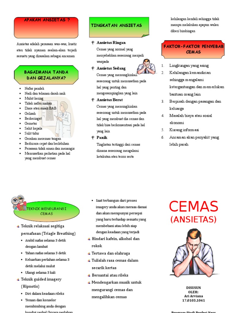 Leaflet Ansietas Pdf