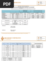 Insulation Test Report Sta Rosa Ne