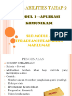 Sub Modul 2 & 3 Penyebaran Maklumat