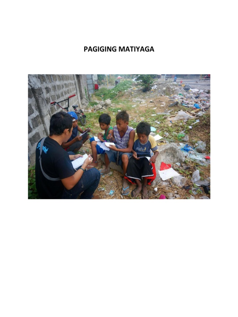 Mga Halimbawa ng Pagiging Matiyaga | PDF