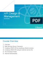 API Design & Management