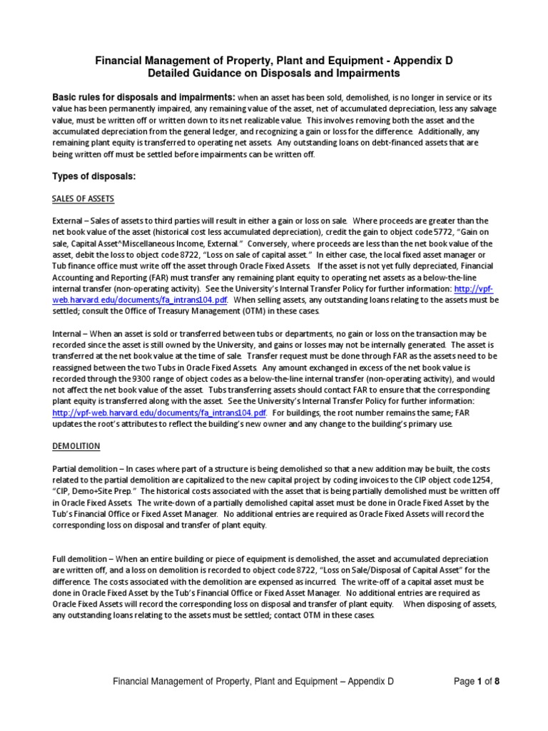 Appendix D Dis and Imp 0 | PDF | Debits And Credits | Book Value