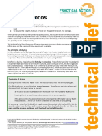 Drying of Foods - Practical Action Technical Brief