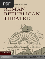 Manuwald - Roman Republican Theatre