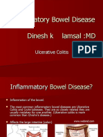 Inflammatory Bowel Disease Dinesh K lamsal:MD
