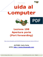 Guida al Computer - Lezione 198 - Apertura porte (Port forwarding)