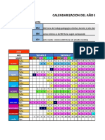 CALENDARIZACION