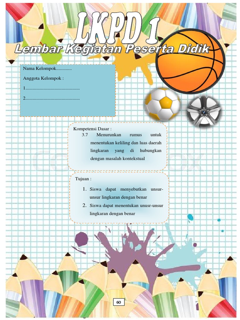 Contoh LKPD Menarik untuk Matematika | PDF | Metode & Bahan Ajar | Seni