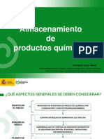 Almacenamiento de productos químicos