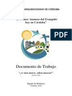 Documento de Trabajo XI Sínodo Arquidiocesis de Cordoba 2018 Compress