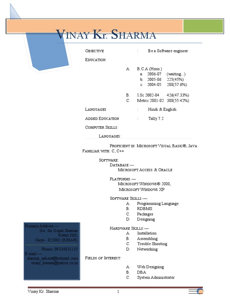 VINAY KR | PDF | Software | Java (Programming Language)