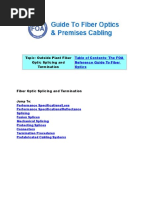 Fiber Optic Cable Testing Procedures | PDF | Optical Fiber | Wavelength ...