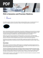 Hamad Bin Khalifa University - PHD in Genomics and Precision Medicine - 2017-04-11 PDF