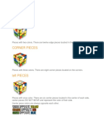 Rubik's Cube Instructable | PDF | Logic Puzzles | Teaching Mathematics