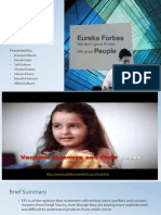 Euerka Forbes Presentation