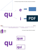 Lectura Global Minuscula Que Qui PDF