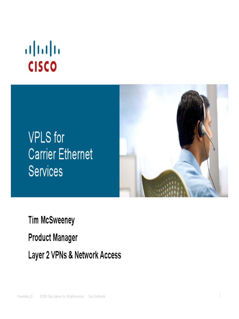 Cisco VPLS For Carrier Services PDF PDF Multiprotocol