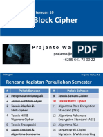 9 - Teknik Block Cipher