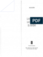 PDF de Historia Memoria Olvido de P Ricoeur