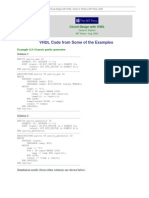 VHDL Programs