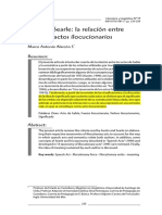 Austin y Searle La Relación de Actos Ilocucionarios