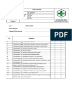 Daftar Tilik Ginggivitis