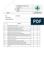 Daftar Tilik Ginggivitis