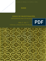 SIAM Series de Investigacion Iberoamericana en Museologia