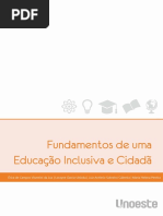 Fundamentos de Uma Educação Inclusiva e Cidadã