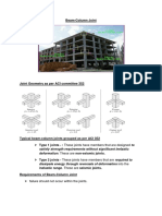 Beam Column Joint1