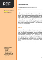 MARKETING DIGITAL - A importância da internet para as empresas