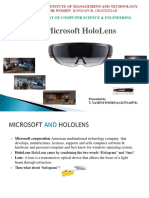 HoloLens: The Future of Augmented Reality