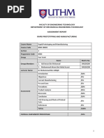 Rapid Prototyping Full Report Assignment (LEGO) Manufacturing