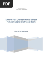 Sensored FOC of PMSM PDF