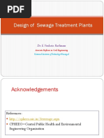 Sewage Treatment Plant Design Guide | PDF