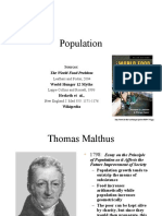 Population: The World Food Problem