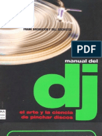 Manual Del Dj. (El Arte y La Ciencia de Pinchar Discos)