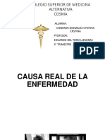 Causa Real de La Enfermedad