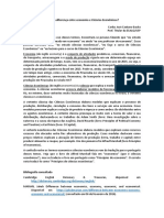 Qual É A Diferença Entre Economia e Ciências Econômicas