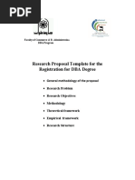 DBA Dissertation Writing Guide | PDF | Thesis | Theory